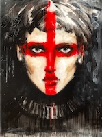 Große Kriegerin 120 x 160 cm | 2023