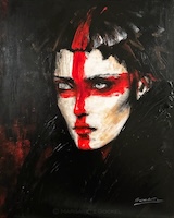 Warrior III 80 x 100 cm | 2024