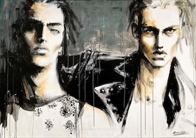 Oscar & Bosie 140 x 100 cm | 2020